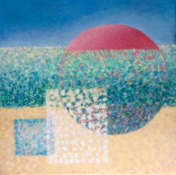 zomer, 70 x 70, olieverf