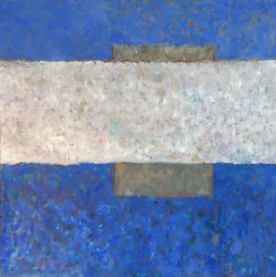 winter, 70 x 70, olieverf